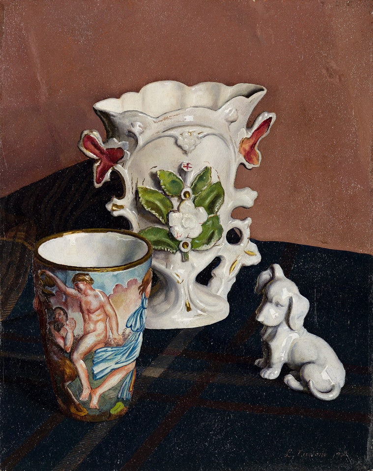 The Capodimonte Cup . by Luigi Lucioni