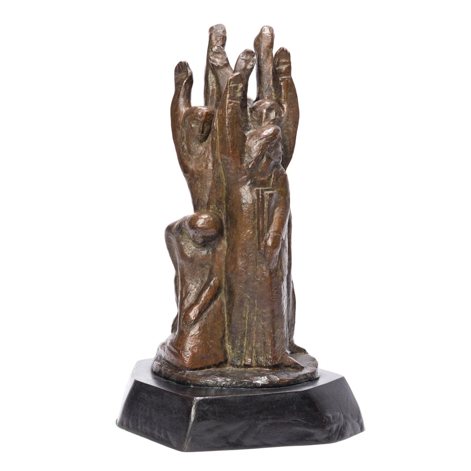 Upraised Hands . by William Zorach