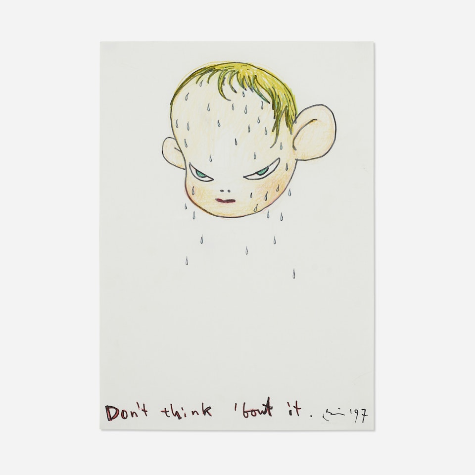 Don't think 'bout it by Yoshitomo Nara