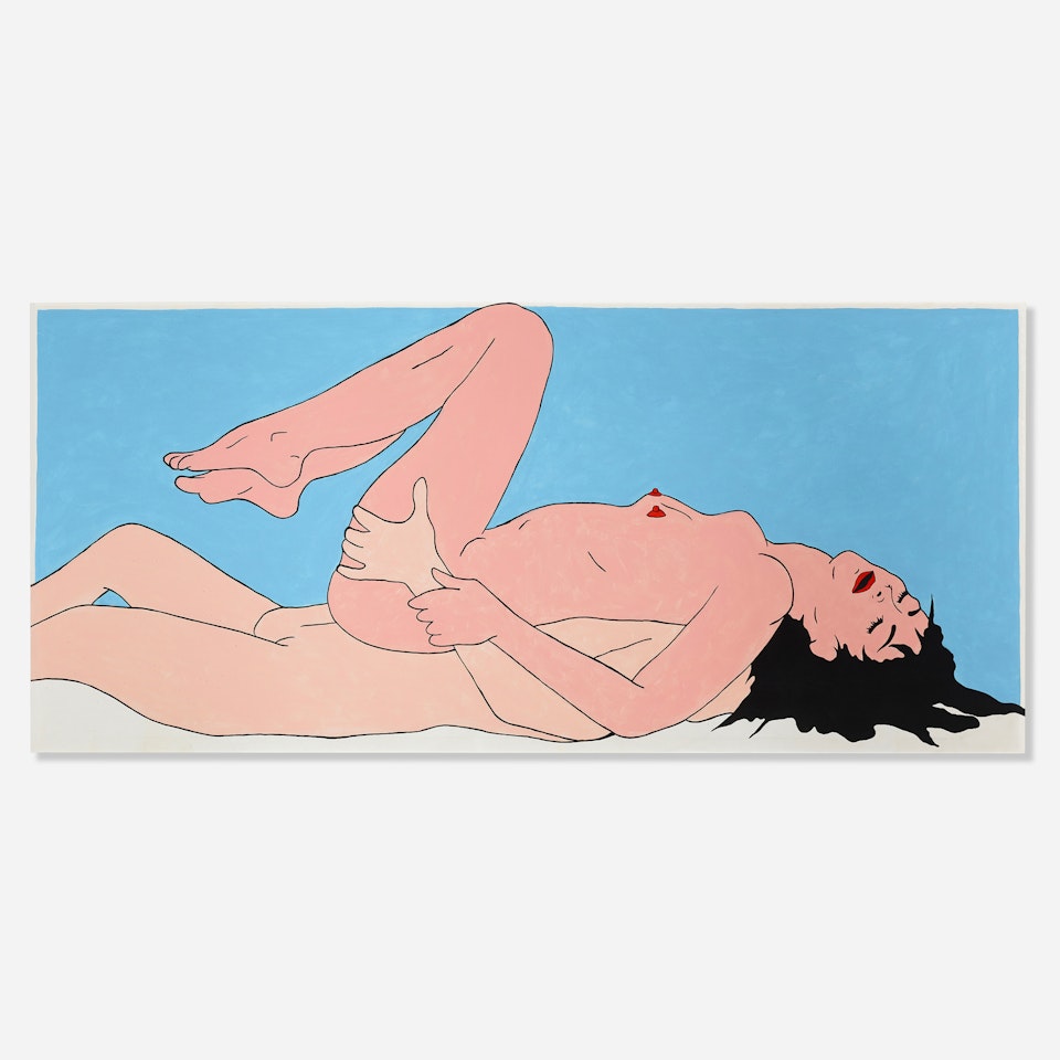 Woman Falling Asleep by John Wesley