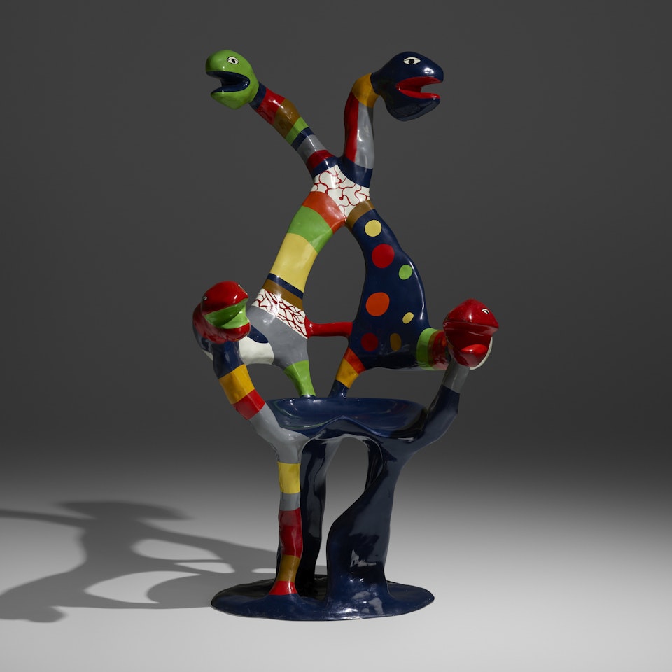 Fauteuil serpent by Niki de Saint Phalle