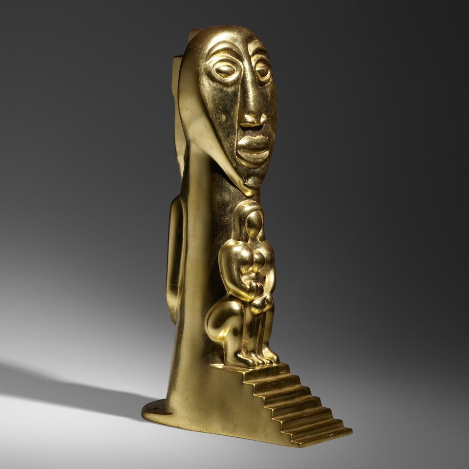 Totem (gold) by Niki de Saint Phalle