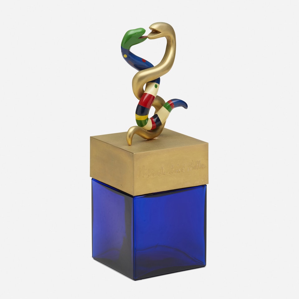 Flacon aux deux serpents by Niki de Saint Phalle