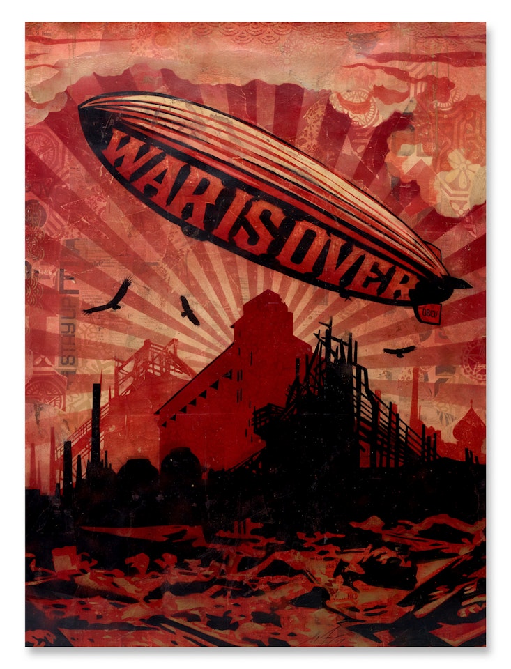War is over by Shepard Fairey