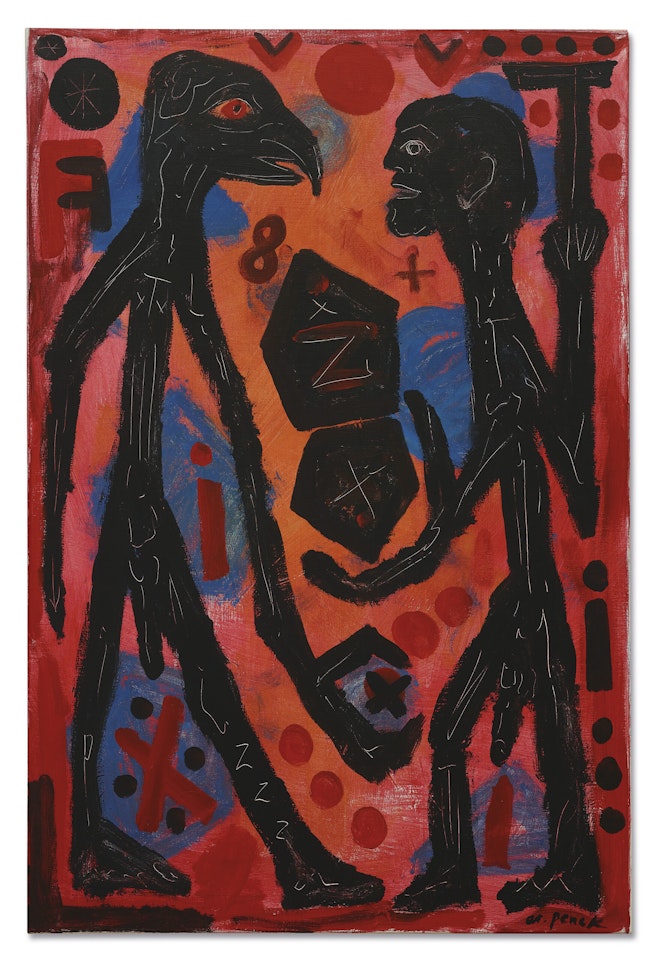 Begegnung II by A.R. Penck