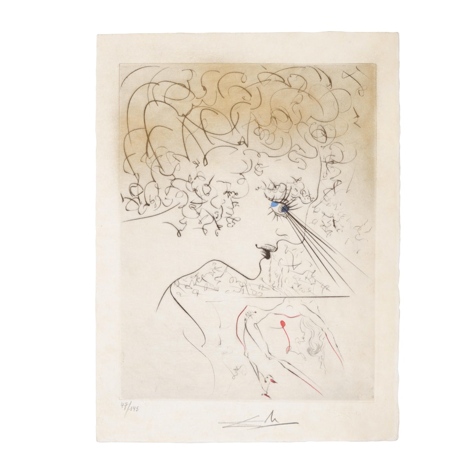 Vénus aux fourrures by Salvador Dali