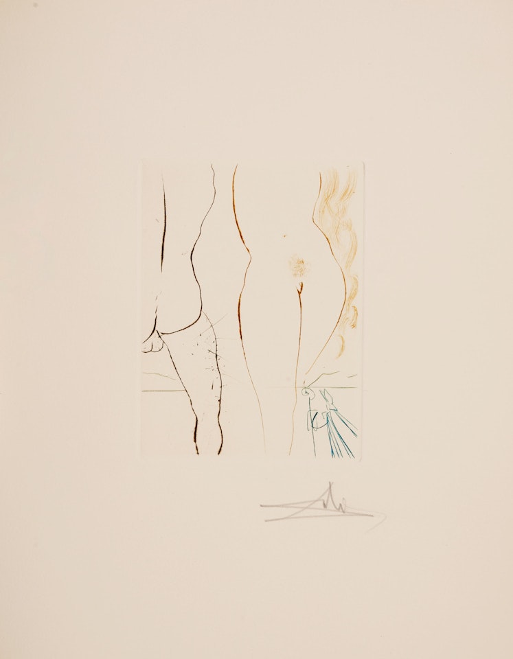 Le Décameron by Salvador Dali