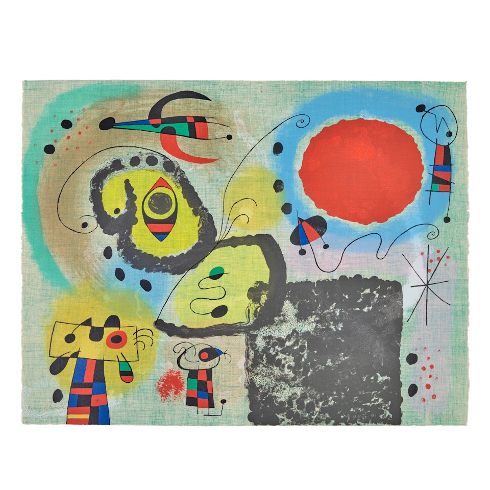 Centenary of the Imprimerie Mourlot by Joan Miró