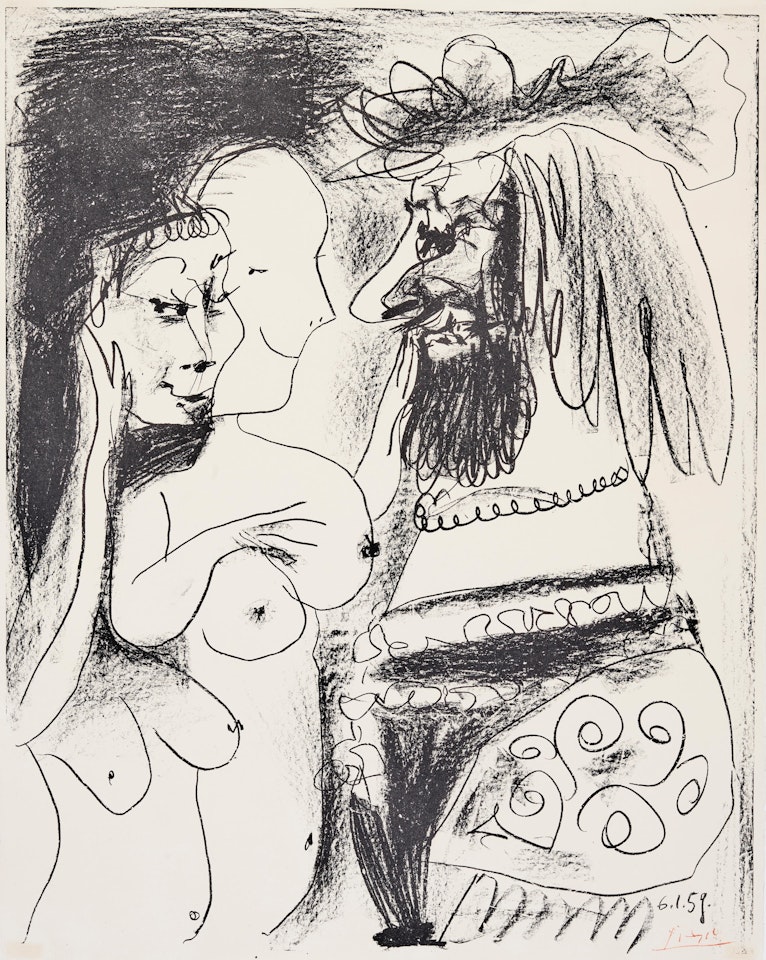 Le vieux roi by Pablo Picasso