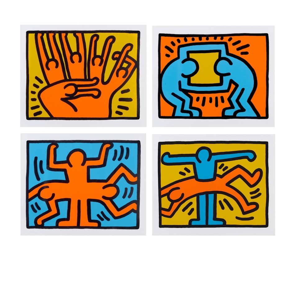 Pop Shop VI by Keith Haring