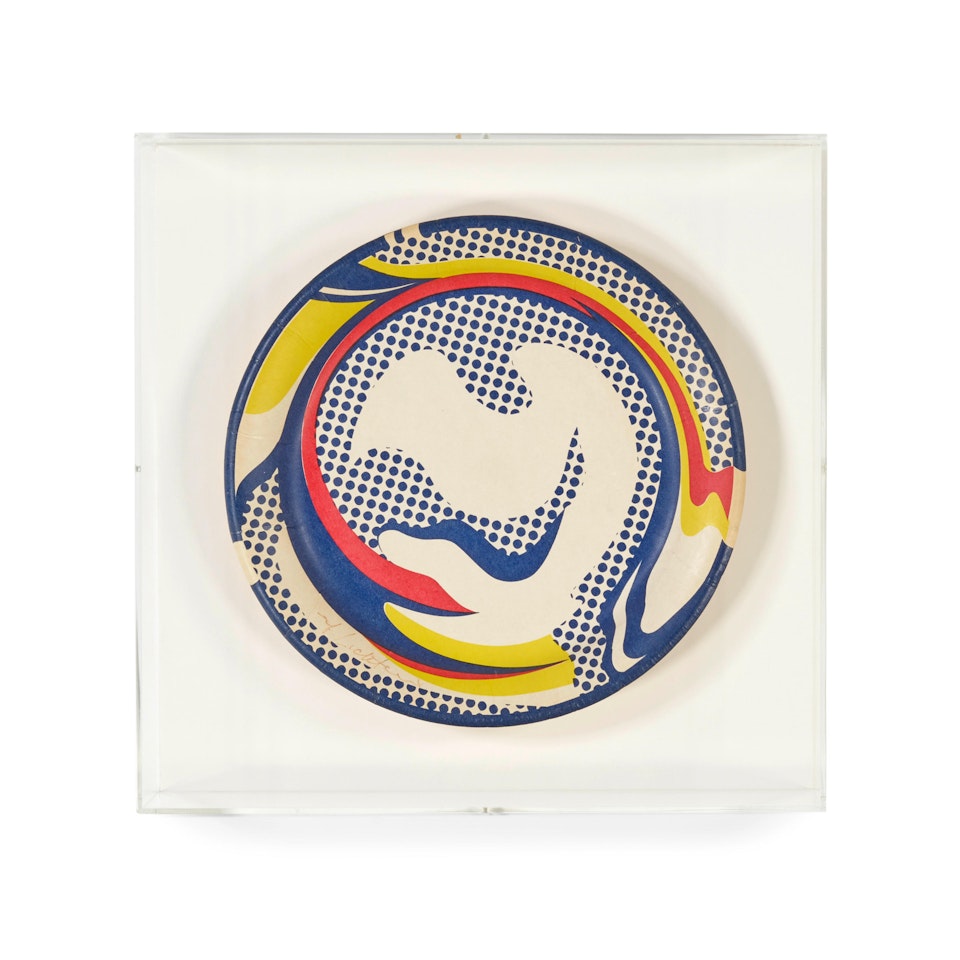 Paper Plate by Roy Lichtenstein