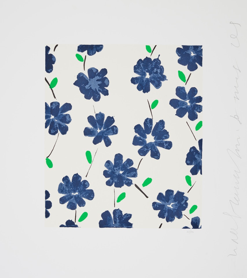 Wallflower 18, from Wallflowers Suite by Donald Sultan