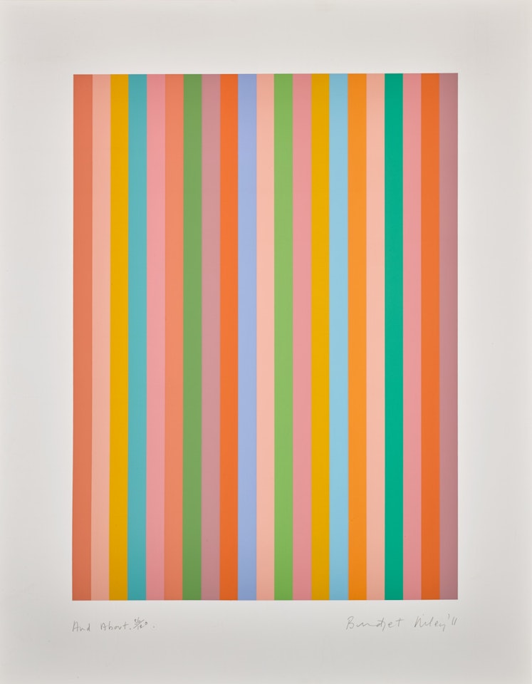 And About by Bridget Riley