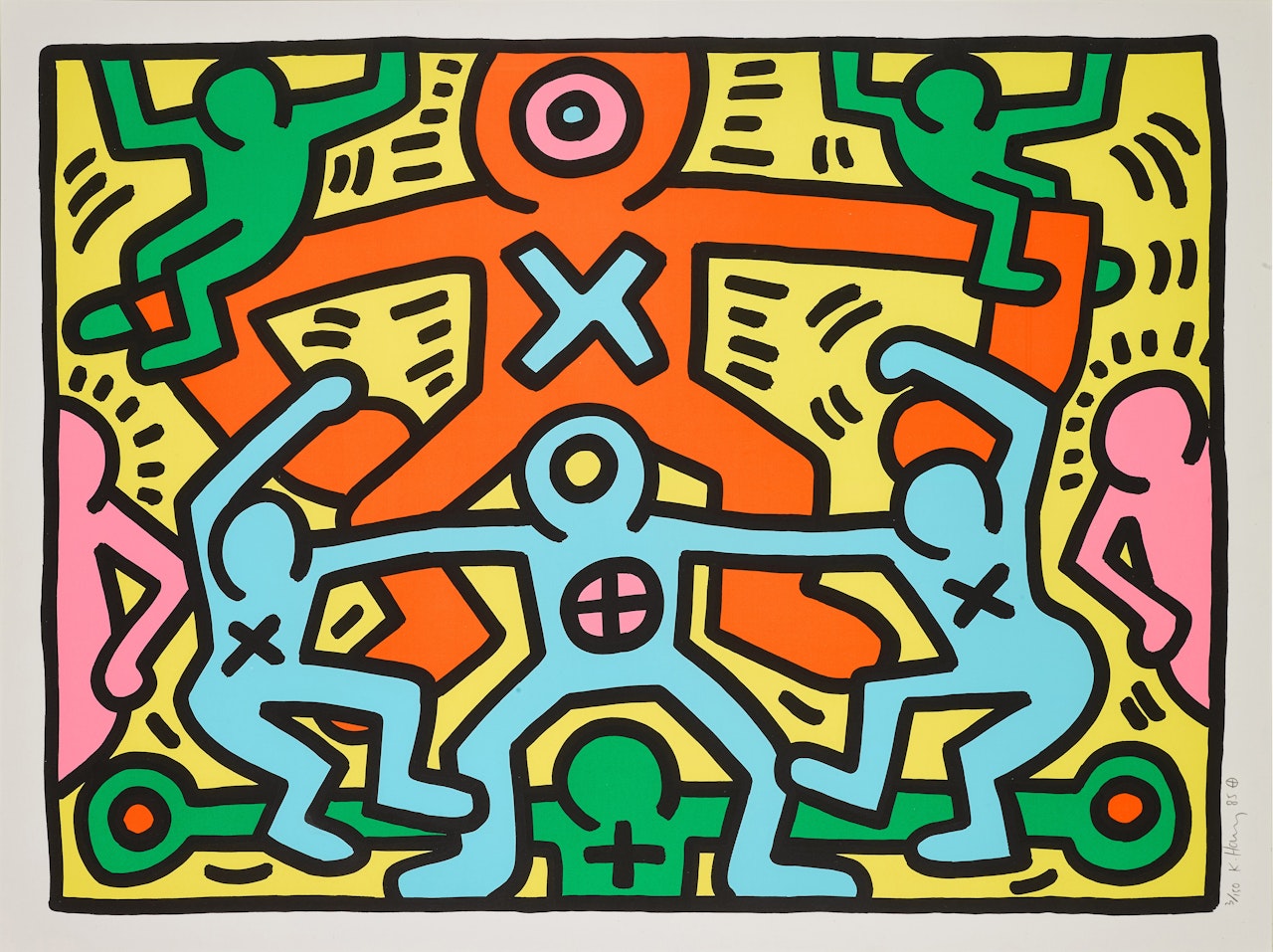 Untitled (Littmann p. 50) by Keith Haring