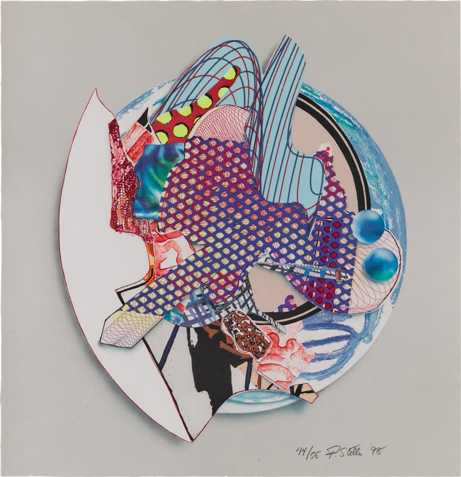 Iffish (A. 254) by Frank Stella