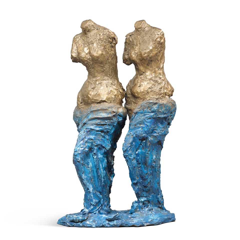 Twin Blue Venuses by Jim Dine