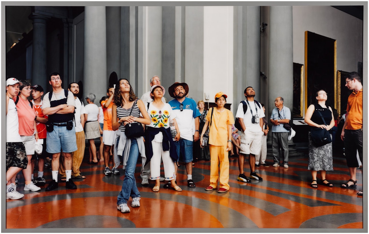 Audience 07 (Galleria dell'Accademia), Florenz by Thomas Struth