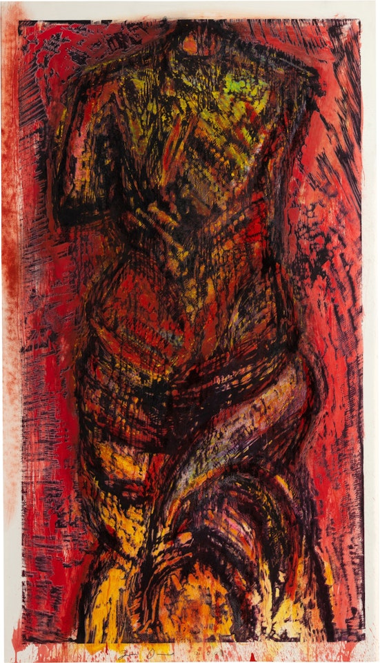 Singing and Printing III by Jim Dine
