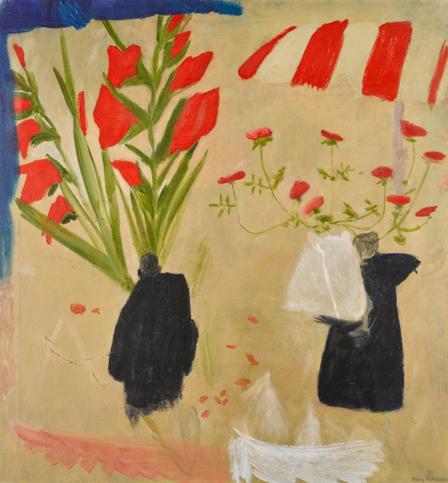 In The Market, Le Lavandou by Mary Newcomb