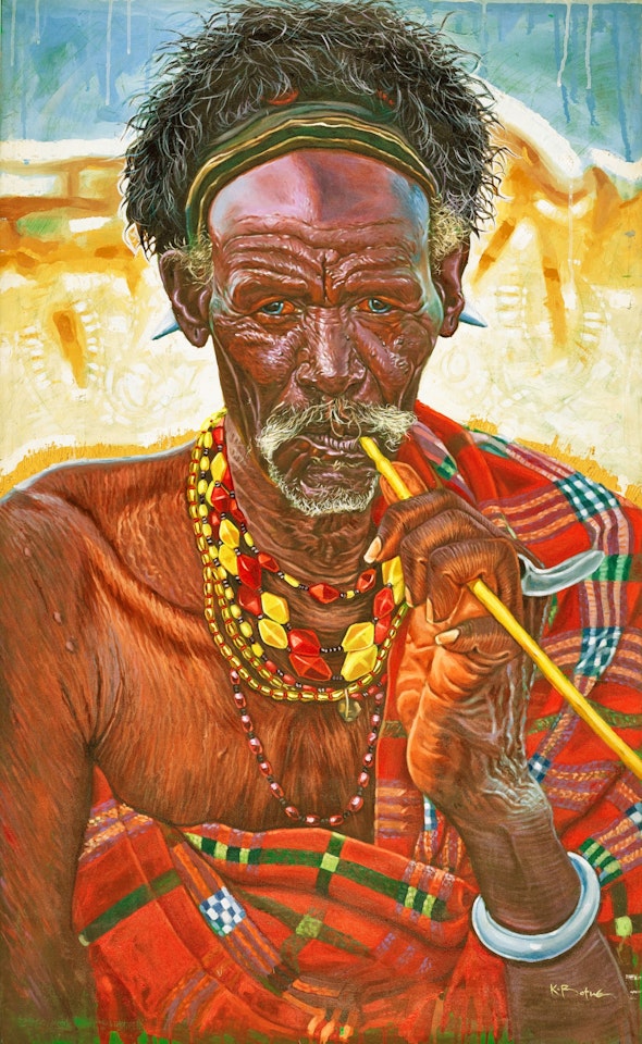 Masai Chief by Kwesi Botchway