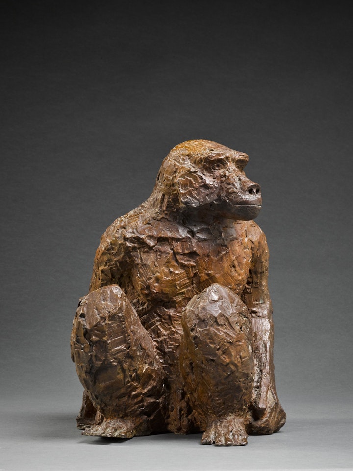 Seated Baboon by Elisabeth Frink