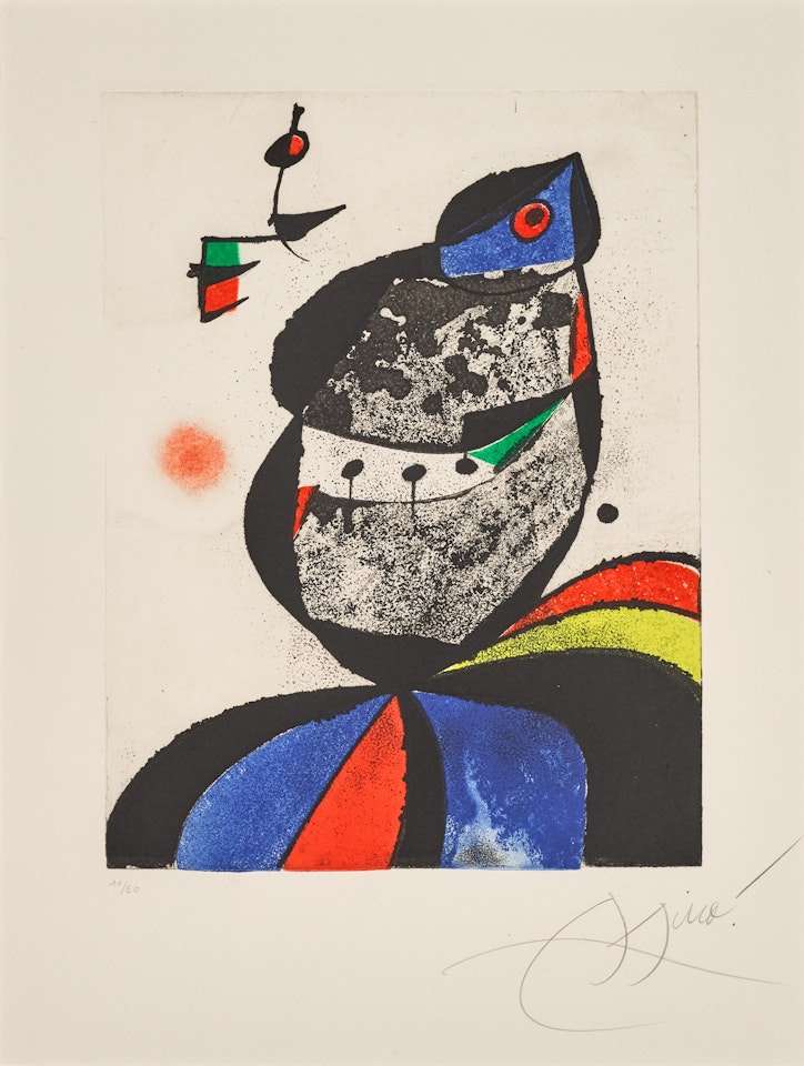 Gaudi VII (D. 1066) by Joan Miró