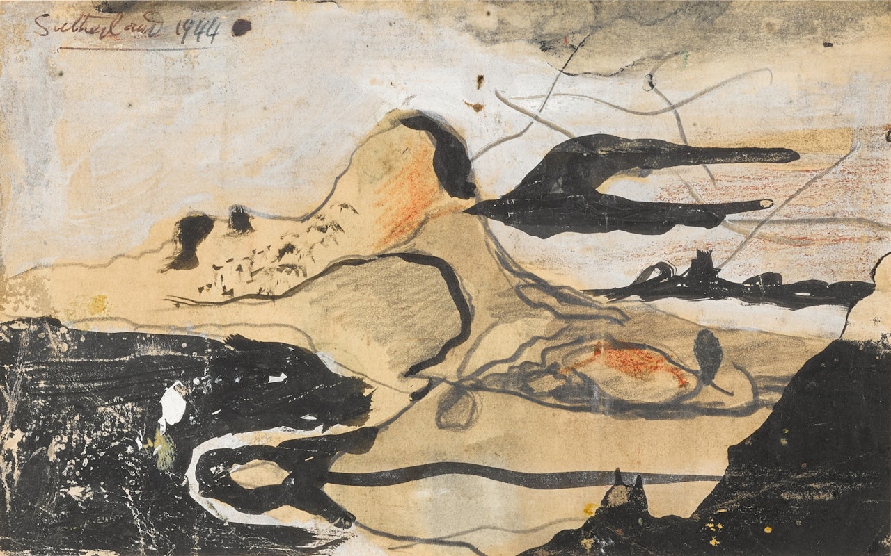 Mountain in Wales by Graham Sutherland