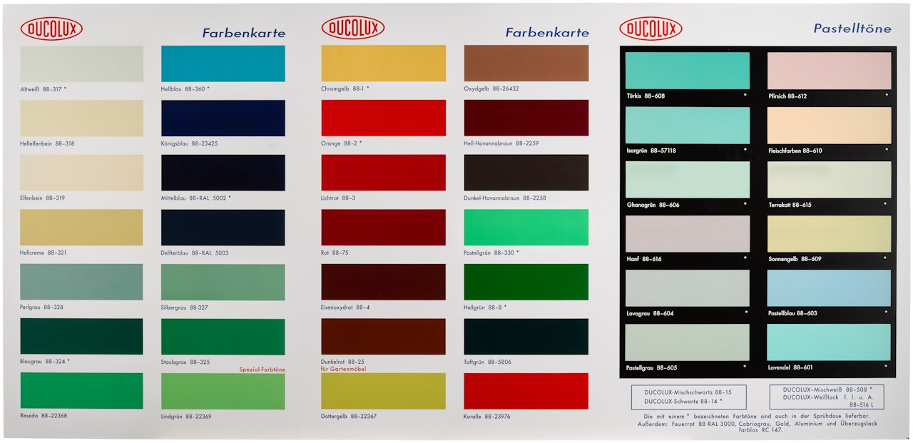 Colour Chart (H2) by Damien Hirst