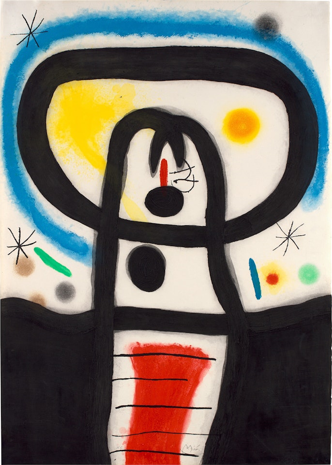Équinoxe (Equinox) (D. 428) by Joan Miró