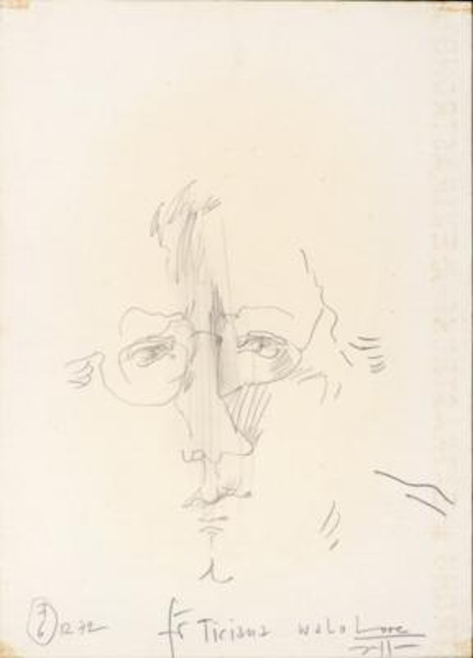Autoportrait by Horst Janssen