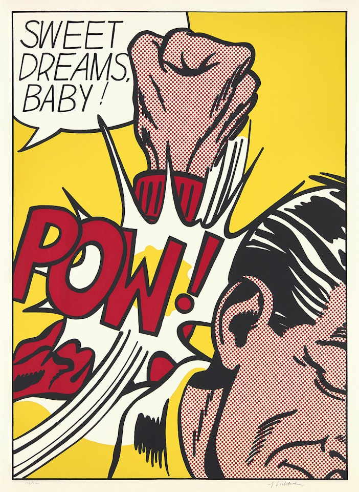Sweet Dreams Baby!, from 11 Pop Artists Volume III (C. 39) by Roy Lichtenstein