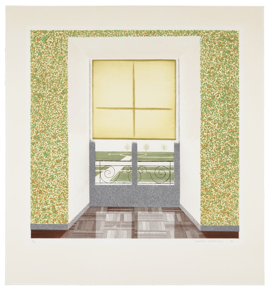 Contrejour in the French Style by David Hockney