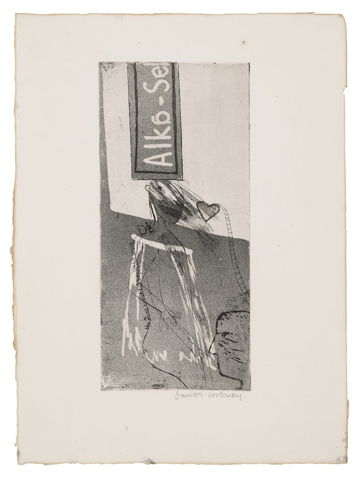 Alka Seltzer by David Hockney