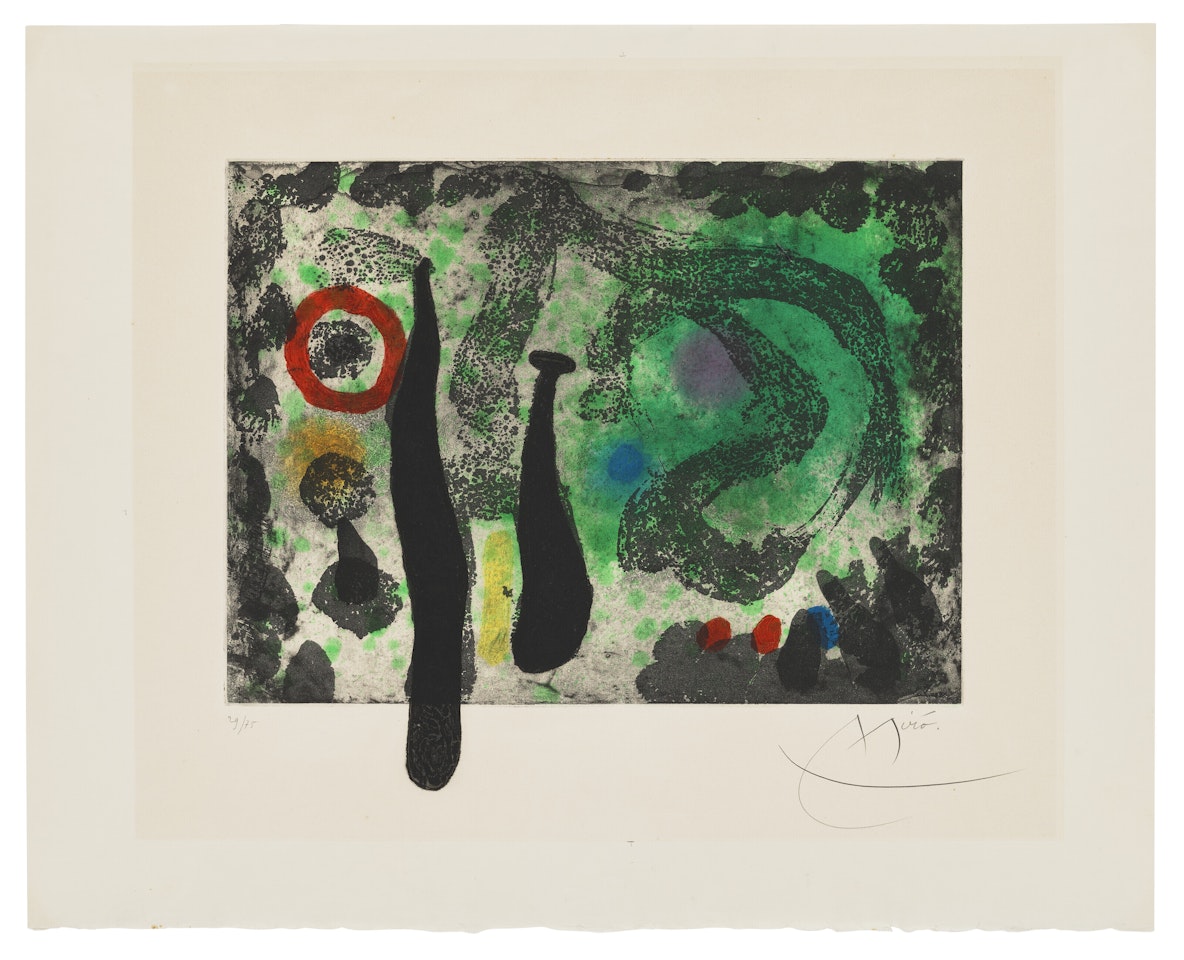 Le Jardin de Mousse by Joan Miró