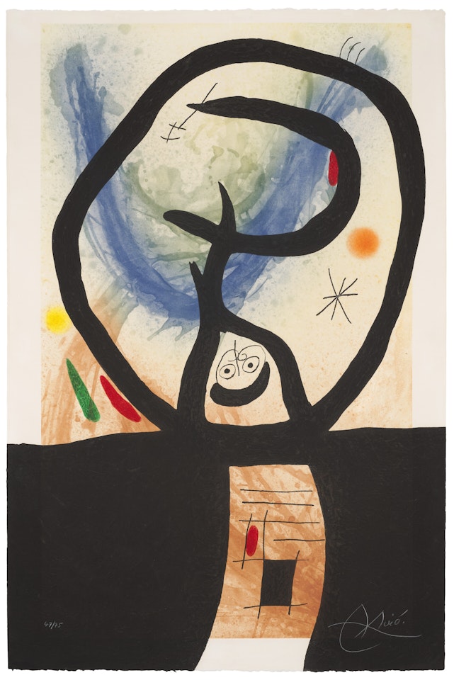 La fronde by Joan Miró