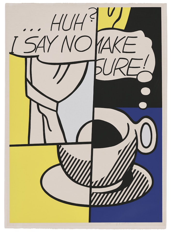 …Huh? by Roy Lichtenstein