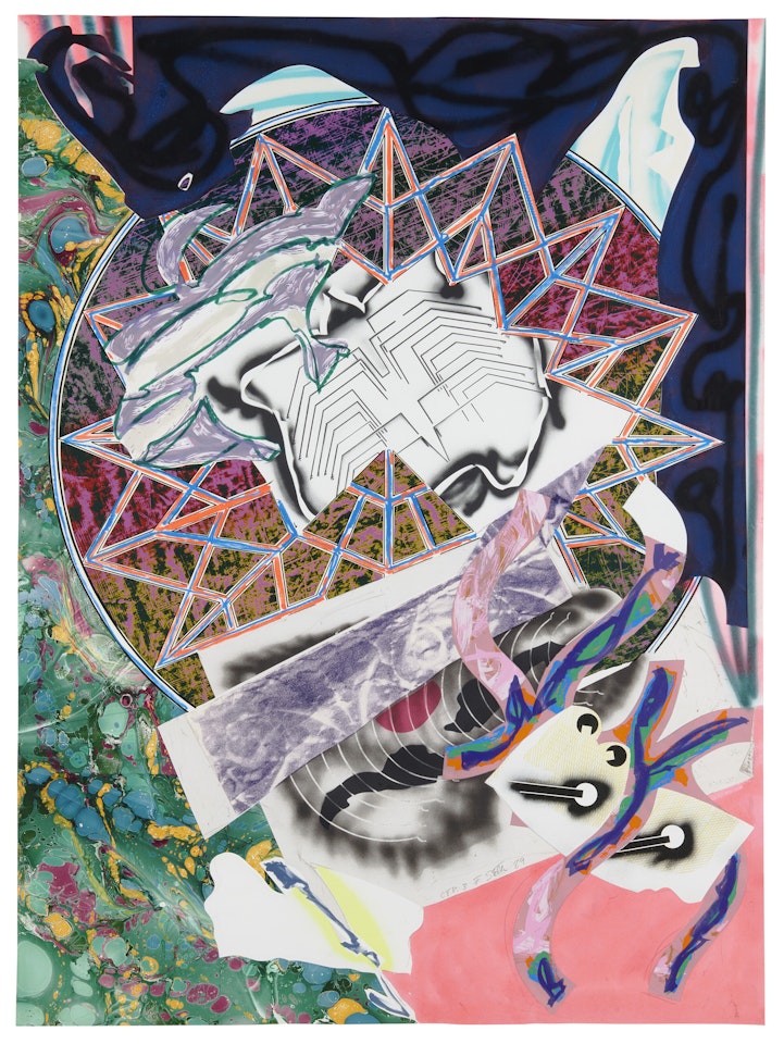 Squid, from: The Waves by Frank Stella