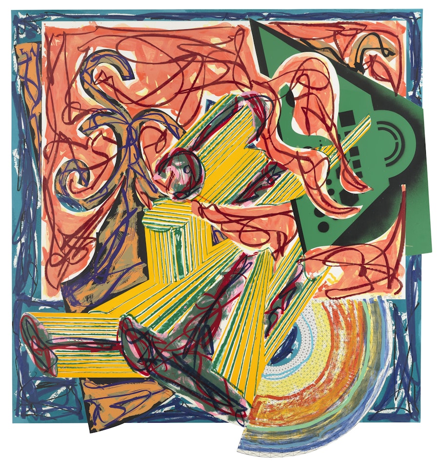 The Butcher Came and Slew the Ox, from: Had Gadya by Frank Stella