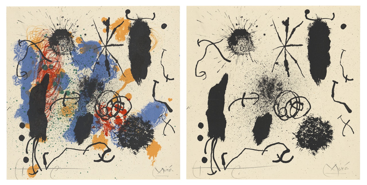 Je travaille comme un jardinier by Joan Miró