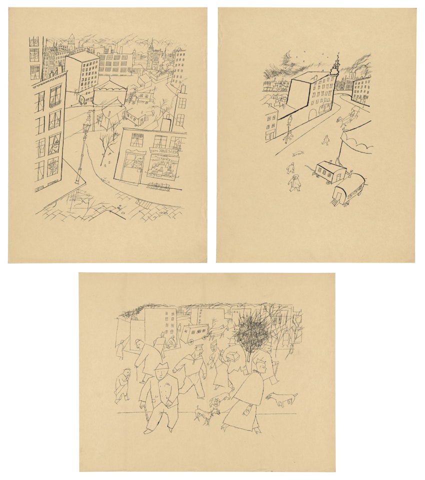 Eight Plates from: Erste George Grosz-Mappe by George Grosz