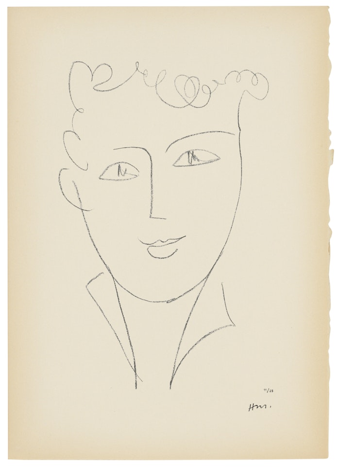 Jeune etudiante by Henri Matisse
