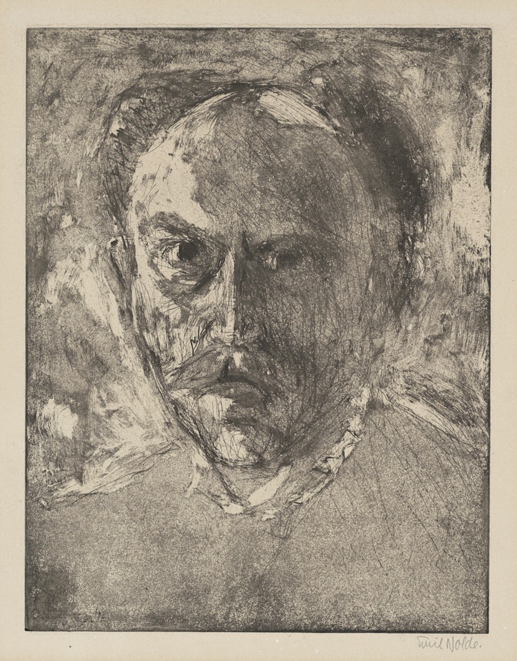 E. N. (Selbstporträt) (Self-Portrait) by Emil Nolde