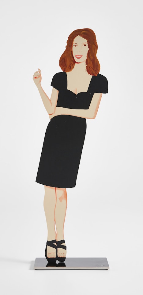 Black Dress (Cecily) by Alex Katz