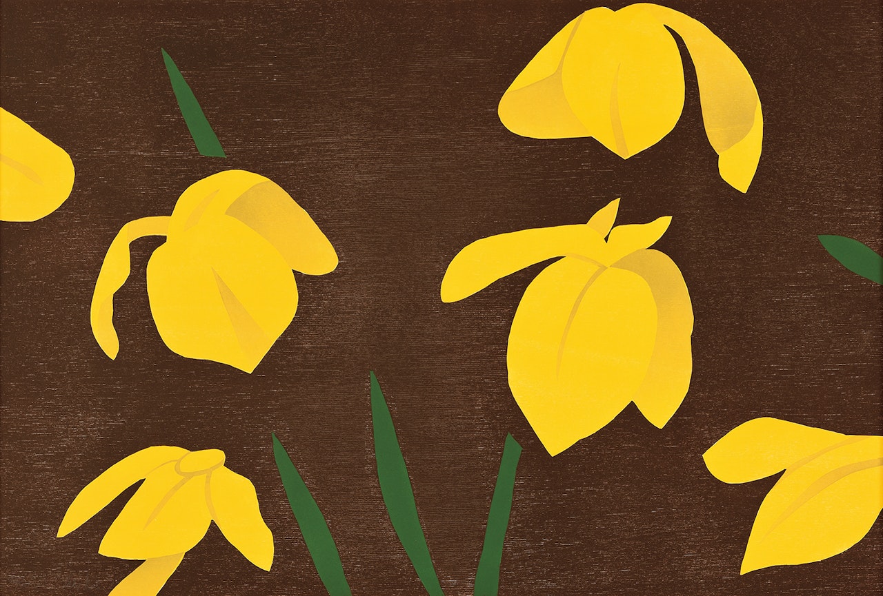 Yellow Flags by Alex Katz