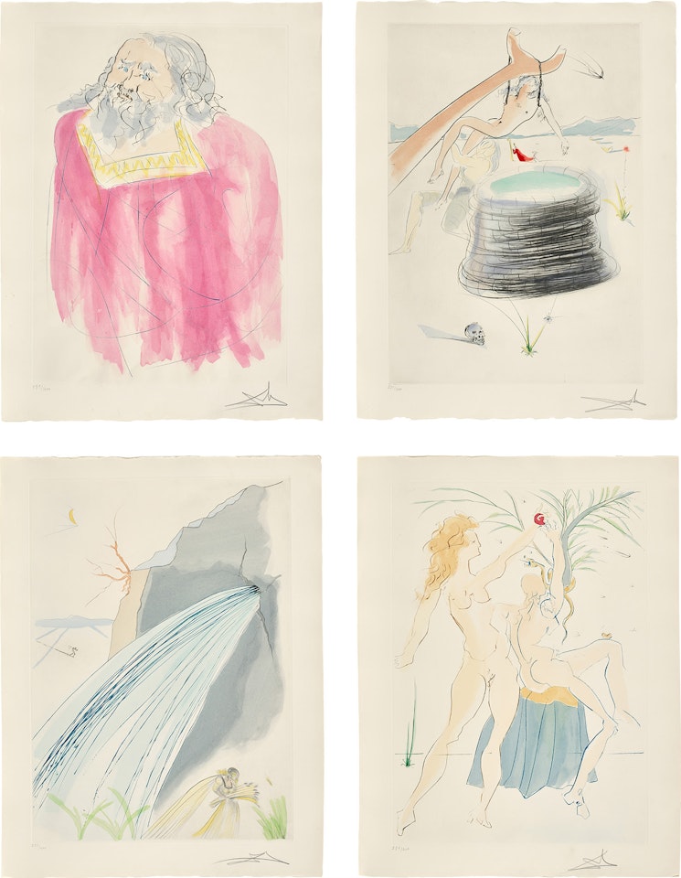 Our Historical Heritage (M. & L. 752-762) by Salvador Dali