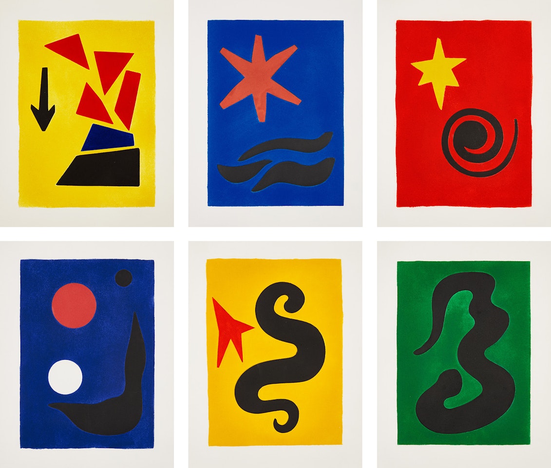 Fêtes (Holidays) by Alexander Calder