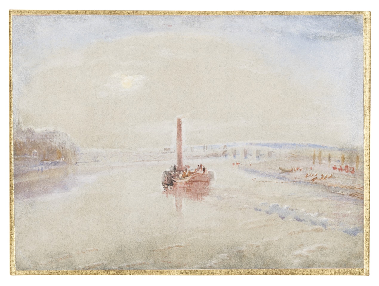 The Confluence of the Seine and the Marne at Charenton, France by Joseph Mallord William Turner