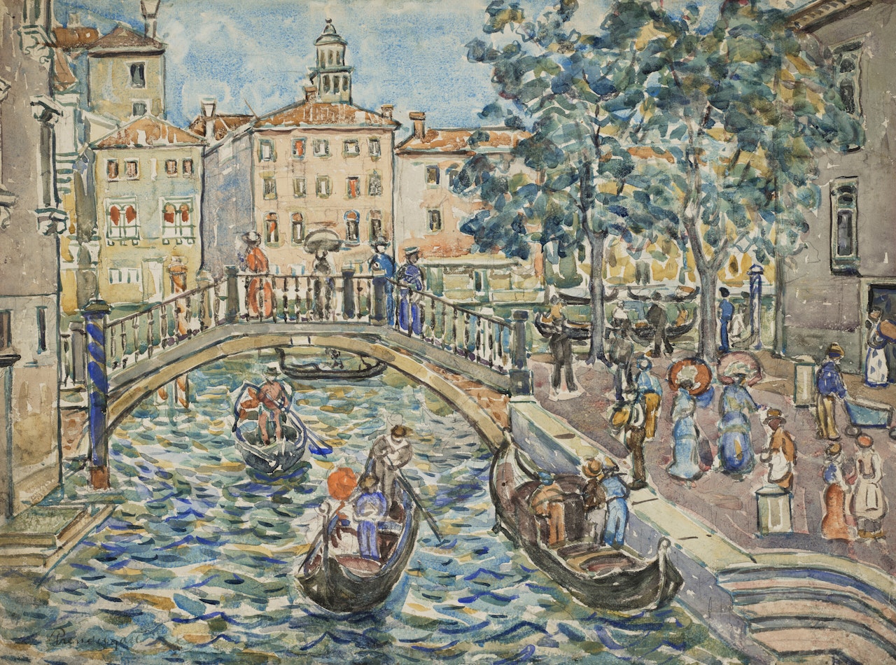 Scene of Venice by Maurice Prendergast