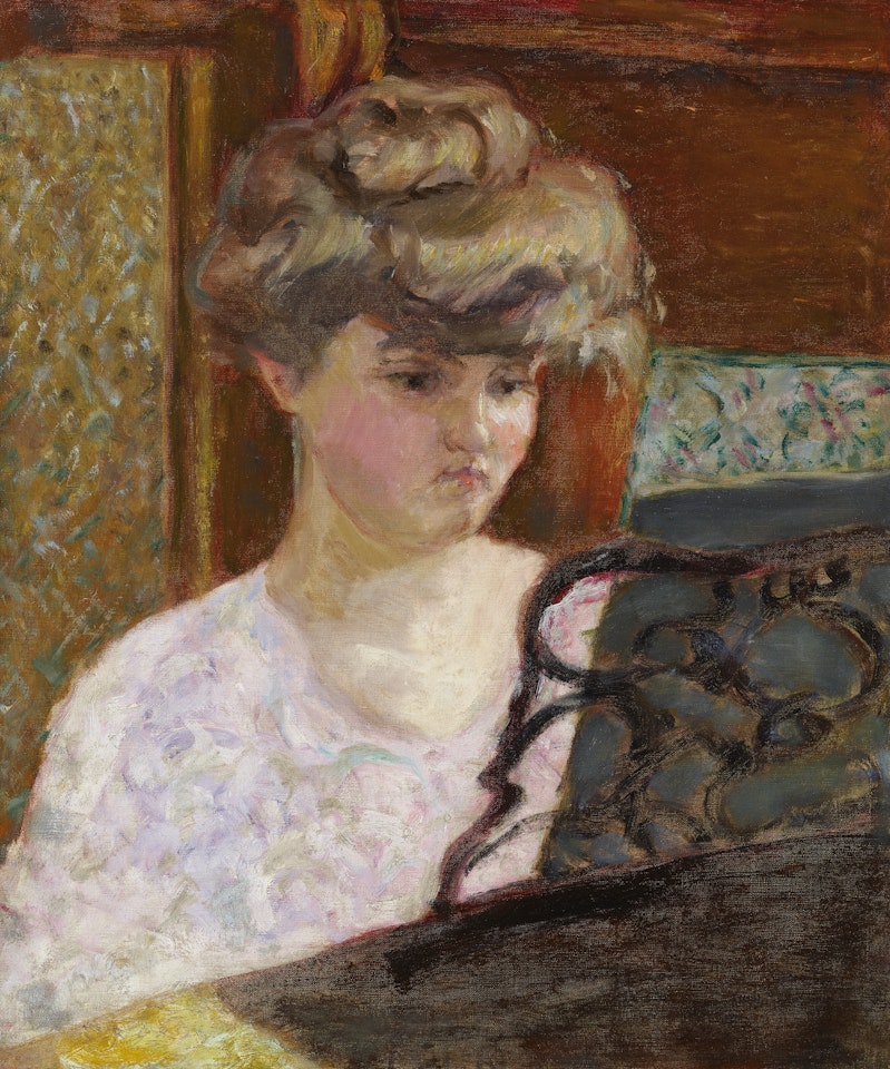 Misia au piano (Portrait de Misia Natanson) by Pierre Bonnard