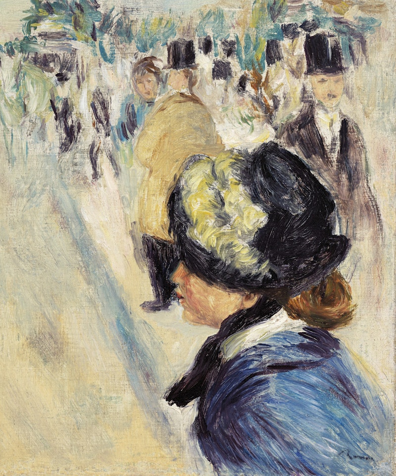 La place Pigalle (étude) by Pierre-Auguste Renoir